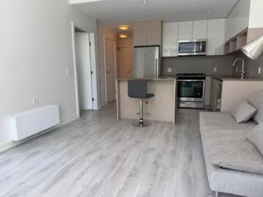 Kitchen Island Photo of 313 8850 University Crescent, Burnaby, BC