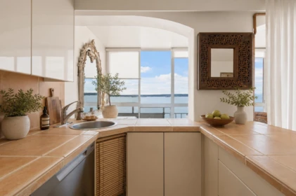 Kitchen Island Photo of 1006 150 24th Street, West Vancouver, BC