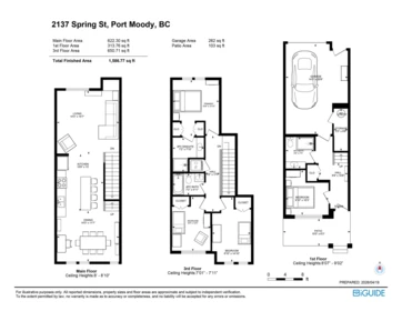 Garage Interior Photo of 2137 Spring Street, Port Moody, BC
