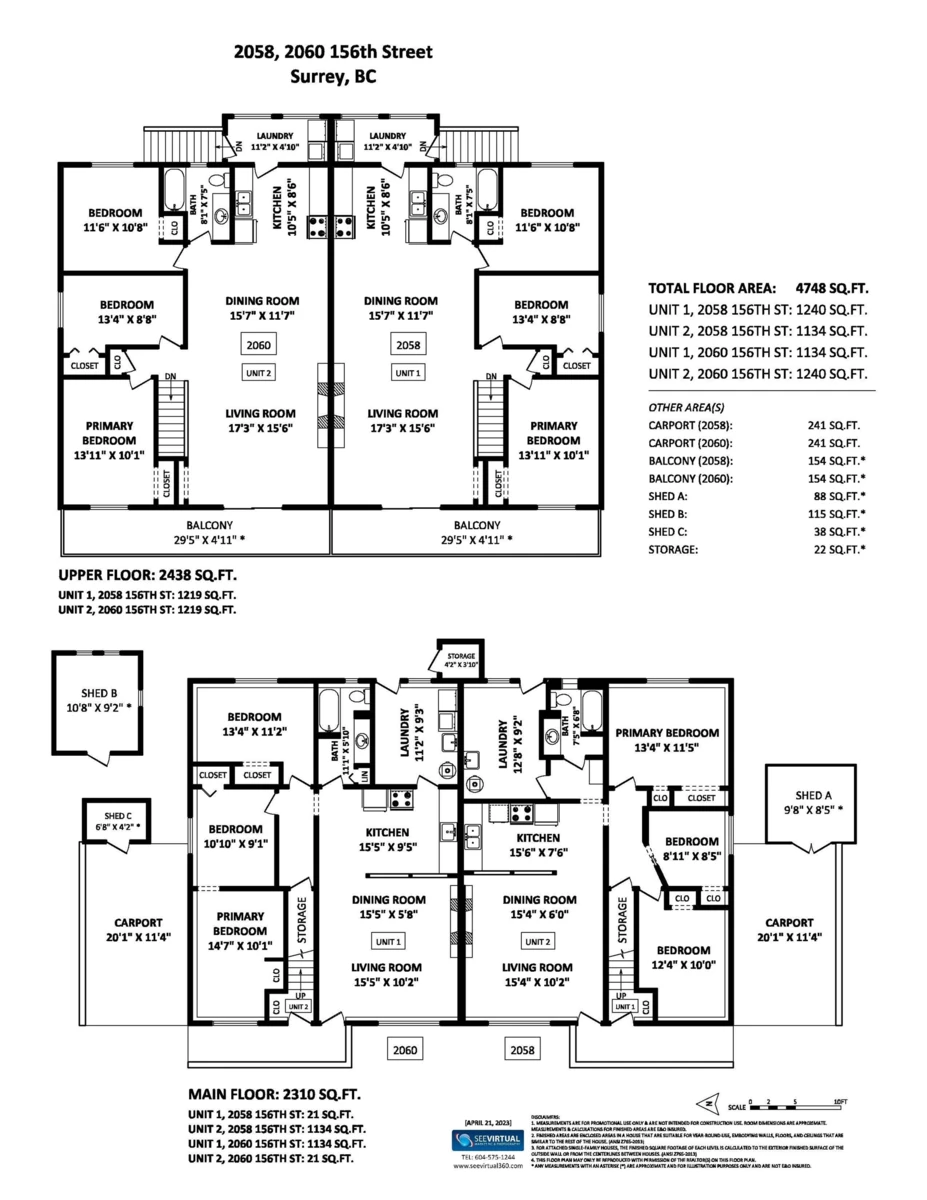Living Room Photo of 2060 156 Street, Surrey, BC