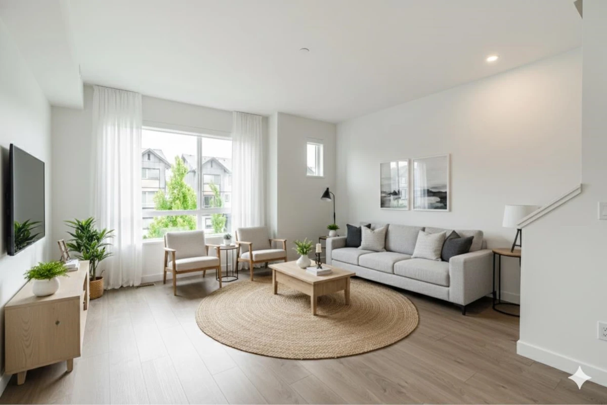 Living Room Photo of 19 4408 Cormorant Way, Tsawwassen, BC