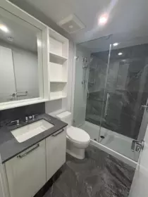 Primary Bathroom Photo of 414 645 Como Lake Avenue, Coquitlam, BC