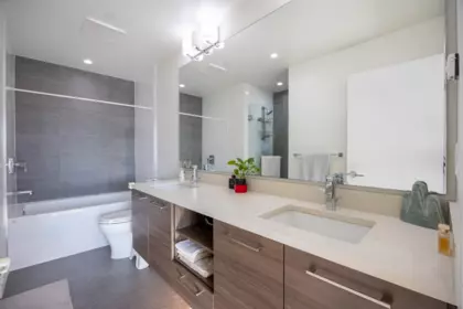 Basement Recreation Room Photo of 305 8580 River District Crossing, Vancouver, BC