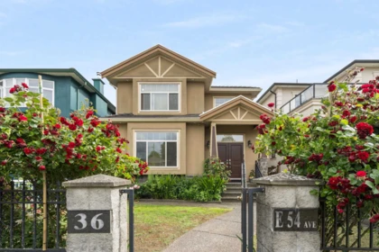 36 E 54 Avenue, Vancouver, BC, Vancouver — Single Family Residence for sale