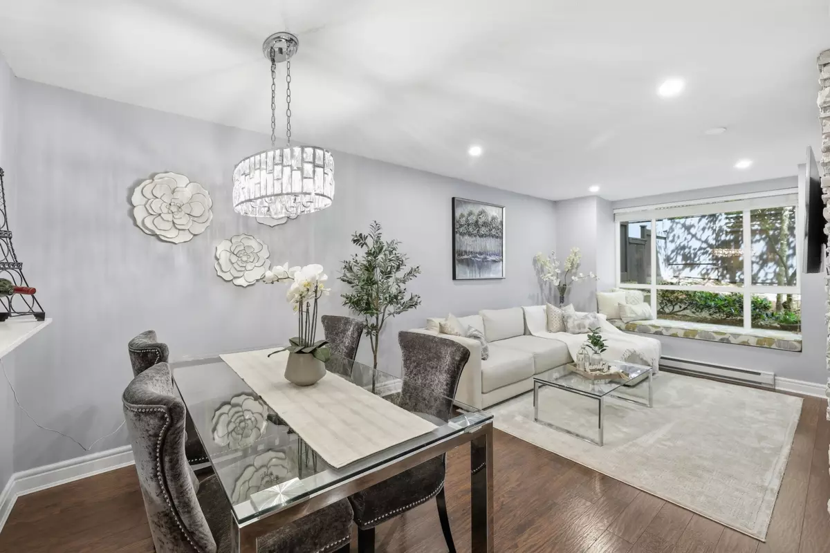 Living Room Photo of 211 6893 Prenter Street, Burnaby, BC