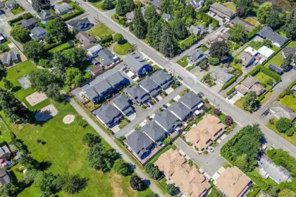 Aerial View of 10 46128 Riverside Drive, Chilliwack, BC