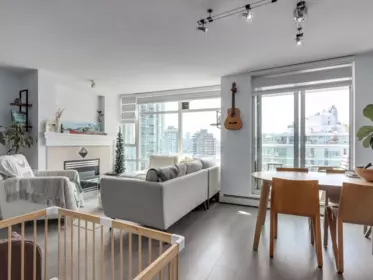 Breakfast Nook Photo of 1708 198 Aquarius Mews, Vancouver, BC