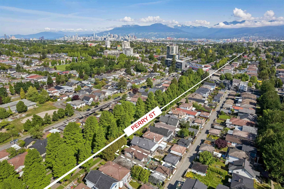 Exterior Rear Photo of 4412 Perry Street, Vancouver, BC
