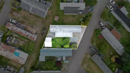 Aerial View of 82 5742 Unsworth Road, Chilliwack, BC