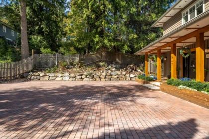 Aerial View of 947 Village Drive, Bowen Island, BC