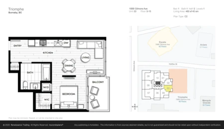 Swimming Pool Photo of 703 1888 Gilmore Avenue, Burnaby, BC