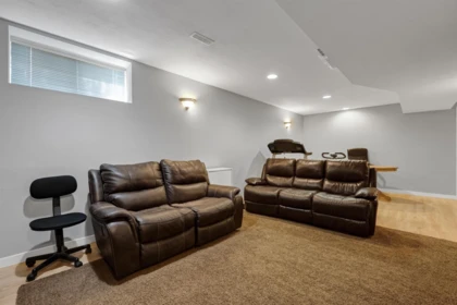 Basement Recreation Room Photo of 10280 242b Street, Maple Ridge, BC