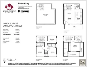 Walk-In Closet Photo of 1 4634 W 15th Avenue, Vancouver, BC