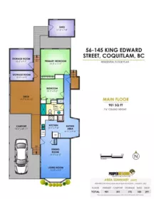 56 145 King Edward Street, Coquitlam, BC, Coquitlam — Manufactured Home for sale