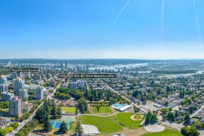 703 550 Eighth Street, New Westminster, BC, New Westminster — Apartment/Condo for sale