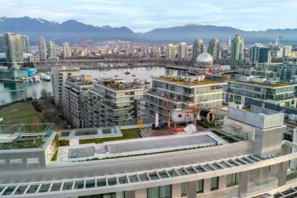 Outdoor Patio Photo of 905 1768 Cook Street, Vancouver, BC