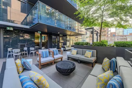 Outdoor Deck Photo of 3005 1335 Howe Street, Vancouver, BC