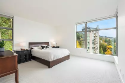 Bedroom 2 Photo of 1101 3335 Cypress Place, West Vancouver, BC