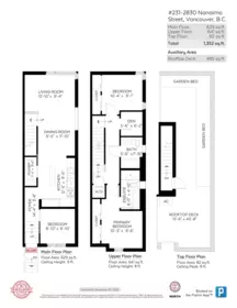 Aerial View of 231 2830 Nanaimo Street, Vancouver, BC