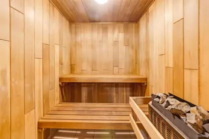 Garage Interior Photo of 420 3178 Dayanee Springs Boulevard, Coquitlam, BC