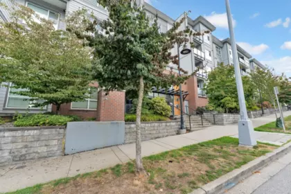Aerial View of 335 13733 107a Avenue, Surrey, BC