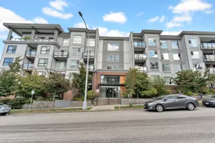 Exterior Rear Photo of 335 13733 107a Avenue, Surrey, BC