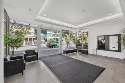 Aerial View of 502 120 Milross Avenue, Vancouver, BC