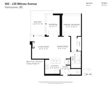 Garden / Landscaping Photo of 502 120 Milross Avenue, Vancouver, BC