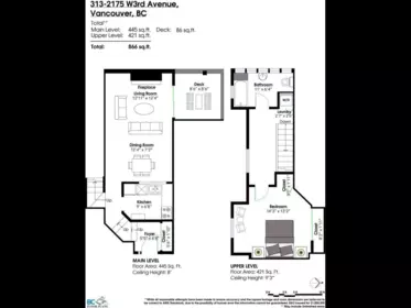 Hallway Photo of 2175 W 3rd Avenue, Vancouver, BC