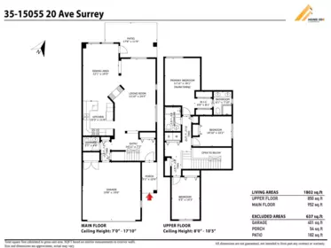 Living Room Photo of 35 15055 20 Avenue, Surrey, BC