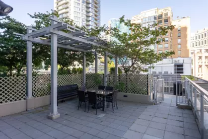 Backyard Photo of 2504 888 Homer Street, Vancouver, BC