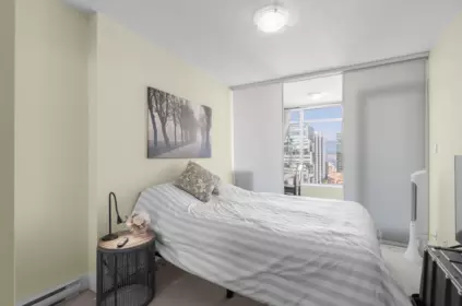 Bedroom 3 Photo of 2504 888 Homer Street, Vancouver, BC