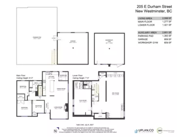 205 E Durham Street, New Westminster, BC, New Westminster — Single Family Residence for sale