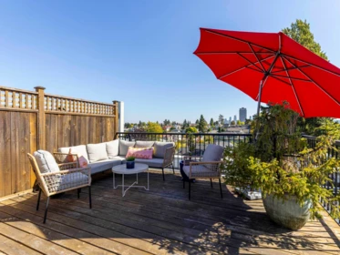 Aerial View of 304 4590 Earles Street, Vancouver, BC