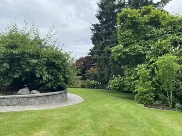 Aerial View of 5508 Cedardale Court, Burnaby, BC