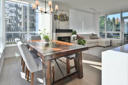 Breakfast Nook Photo of 106 5608 Berton Avenue, Vancouver, BC
