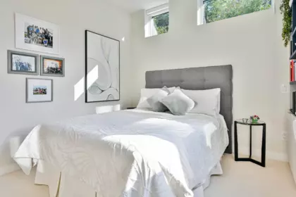 Primary Bedroom Photo of 106 5608 Berton Avenue, Vancouver, BC