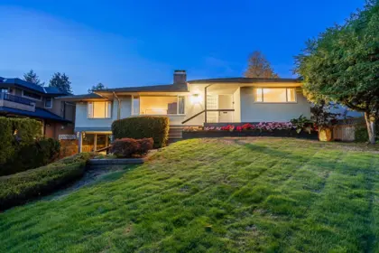 Exterior Rear Photo of 2265 Inglewood Avenue, West Vancouver, BC