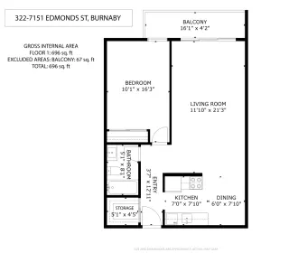 322 7151 Edmonds Street, Burnaby, BC, Burnaby — Apartment/Condo for sale