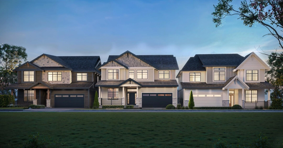 Exterior Rear Photo of 3502 Danielson Drive, Coquitlam, BC