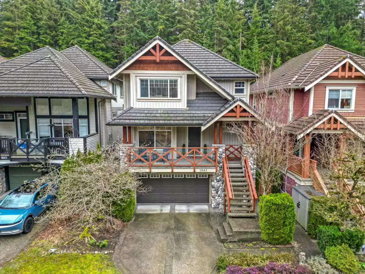 Exterior Rear Photo of 1843 Parkway Boulevard, Coquitlam, BC