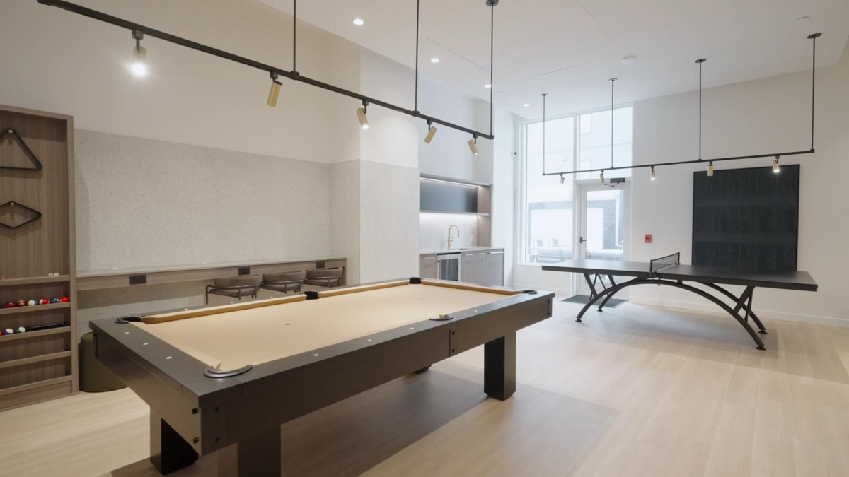 Basement Recreation Room Photo of 1007 6468 Willingdon Avenue, Burnaby, BC