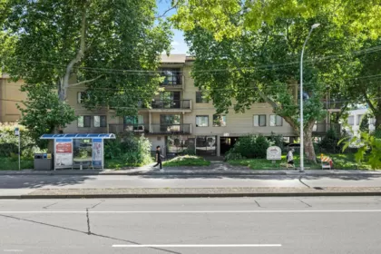 Exterior Rear Photo of 211 8400 Lansdowne Road, Richmond, BC
