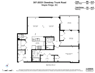 307 20331 Dewdney Trunk Road, Maple Ridge, BC, Maple Ridge — Apartment/Condo for sale