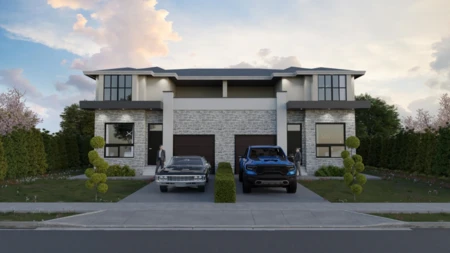 Exterior Rear Photo of A 10564 Suncrest Drive, Delta, BC
