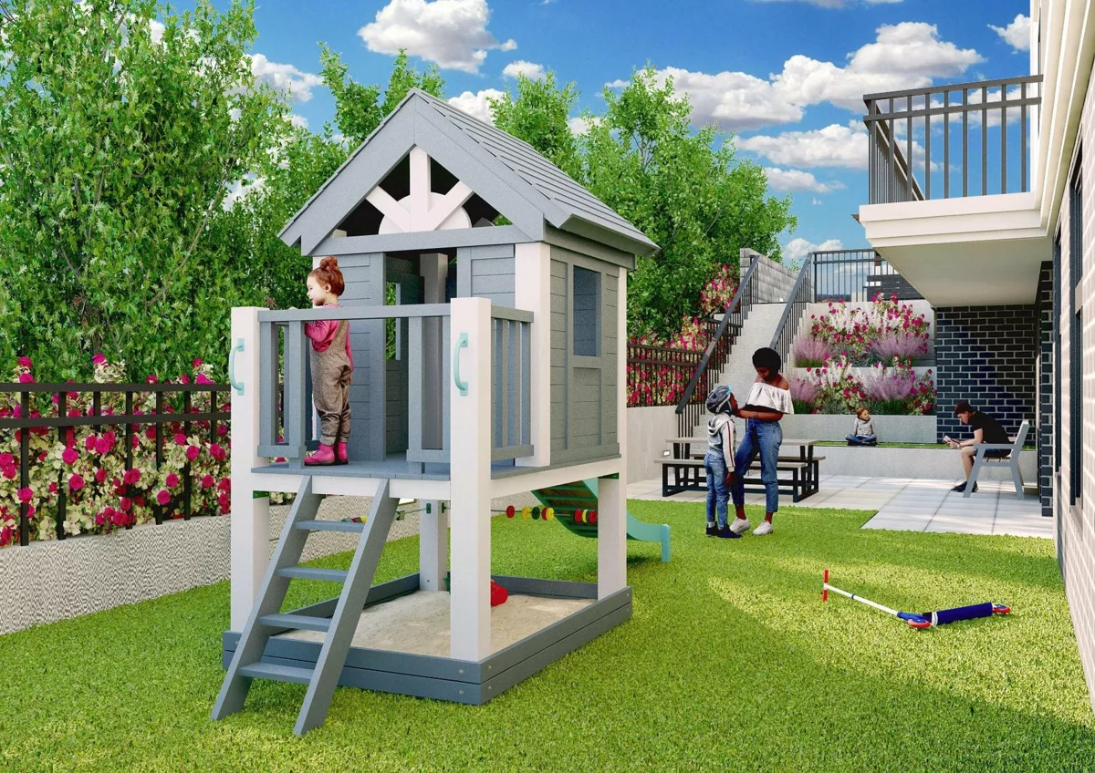 Family Room Photo of 407 1051 James Avenue, Coquitlam, BC