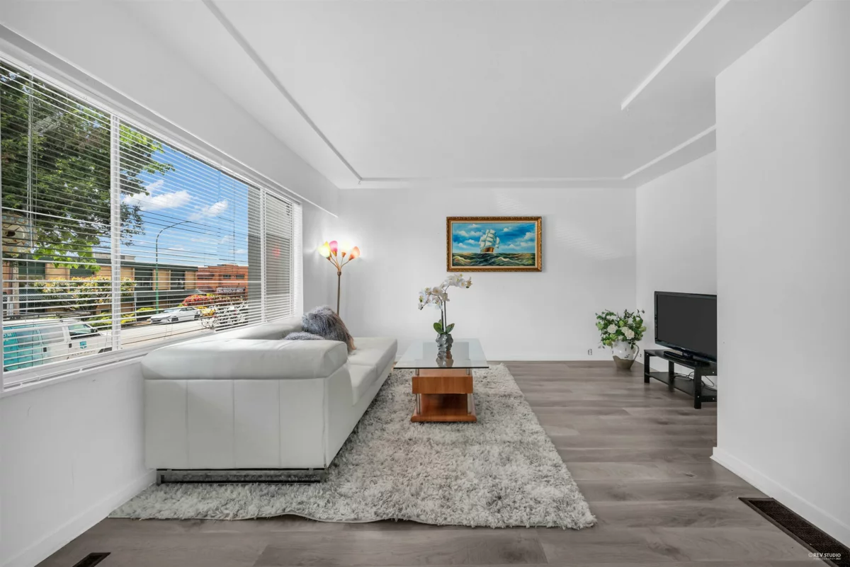 Living Room Photo of 4021 Graveley Street, Burnaby, BC