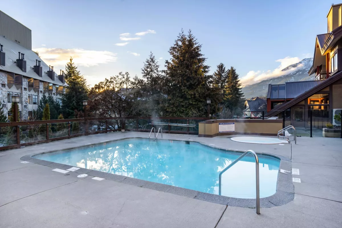 Basement Recreation Room Photo of 202 4420 Sundial Place, Whistler, BC