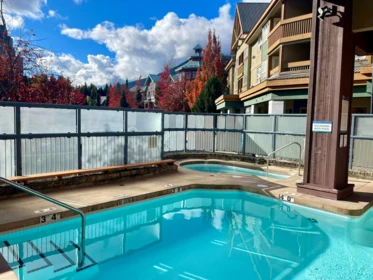 Outdoor Deck Photo of 302 4338 Main Street, Whistler, BC