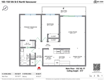 Laundry Room Photo of 103 150 E 5th Street, North Vancouver, BC
